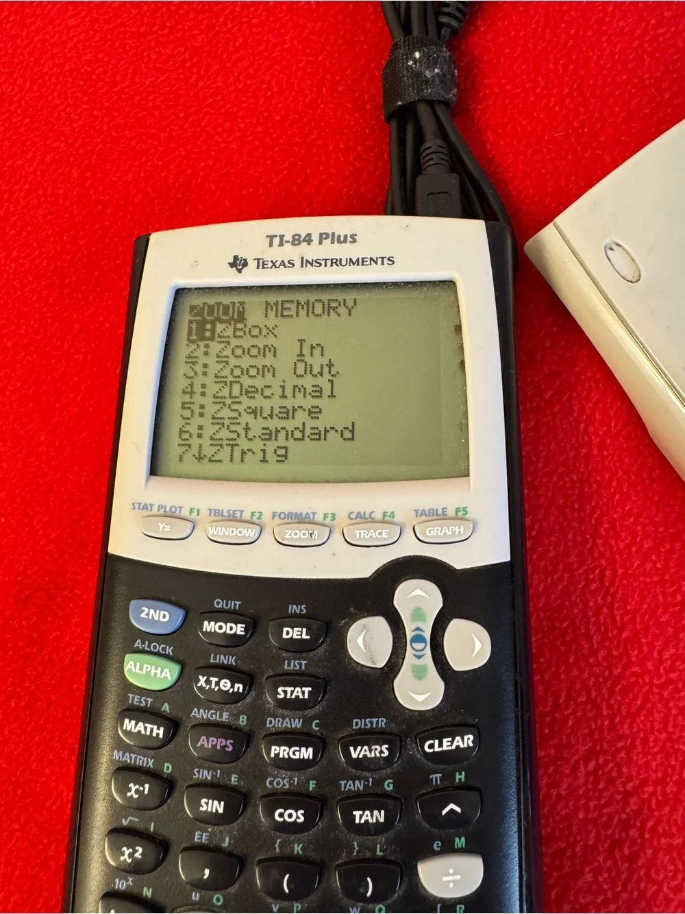 Texas Instruments graphing calculator